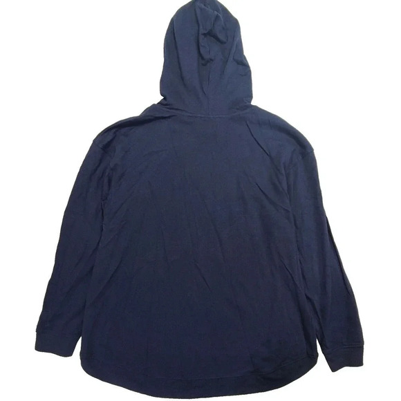 Champion Virginia Cavaliers Hooded Pullover Sweatshirt Women's XL Navy Blue - Picture 3 of 5